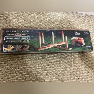 Rope ring toss